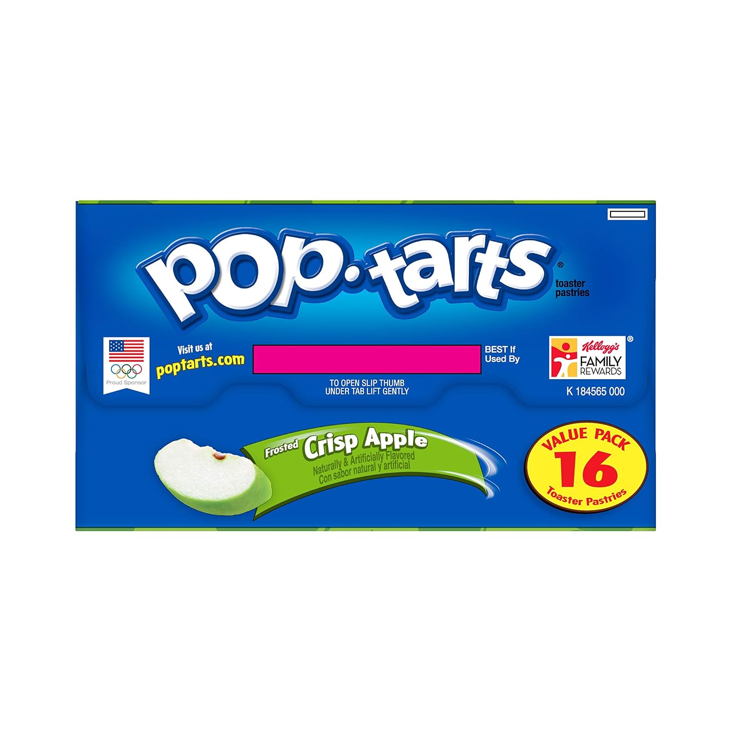 Amazon.com: Kelloggs Pop-Tarts Frosted Crisp Apple ...