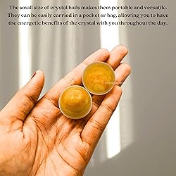 Amazing Gemstone Yellow Jasper Crystal Ball - 1