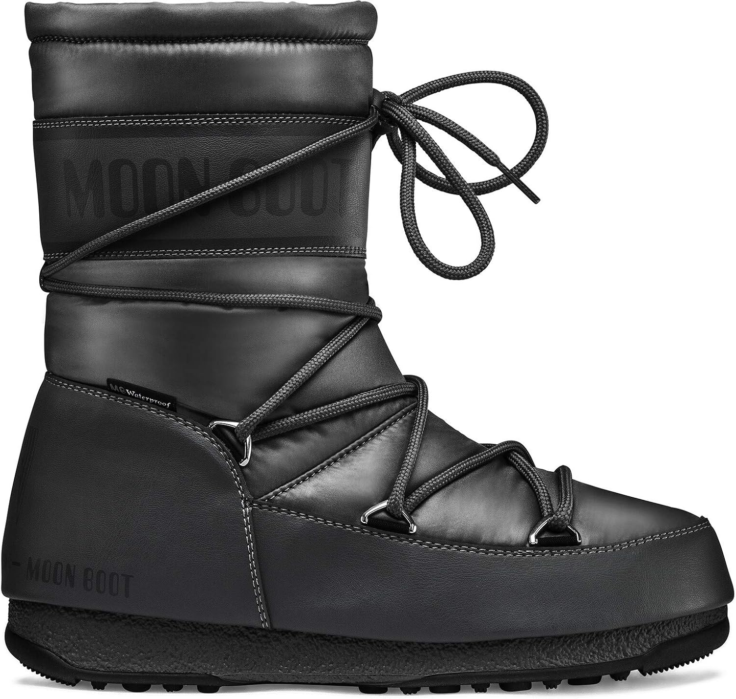 Moon Boot Mid Nylon WP Winterboots Women Black 2020 Amazon.co.uk
