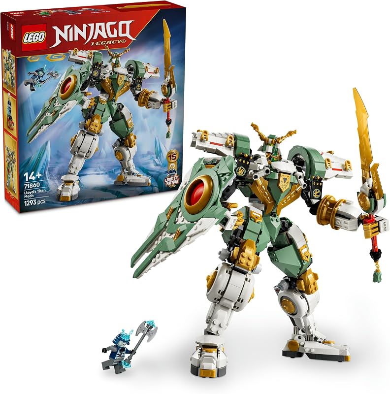 Ninjago Titán Robot de Lloyd: 15 Aniversario 71860