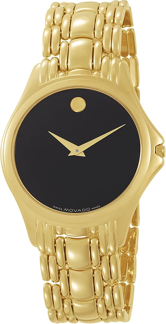 Movado Men's 605321 Aprezi 14K Solid Yellow Gold Watch Watches