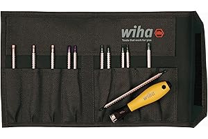 Wiha - 12 pc. Drive-Loc System 4 Set w/ESD-Safe Handle - 26985