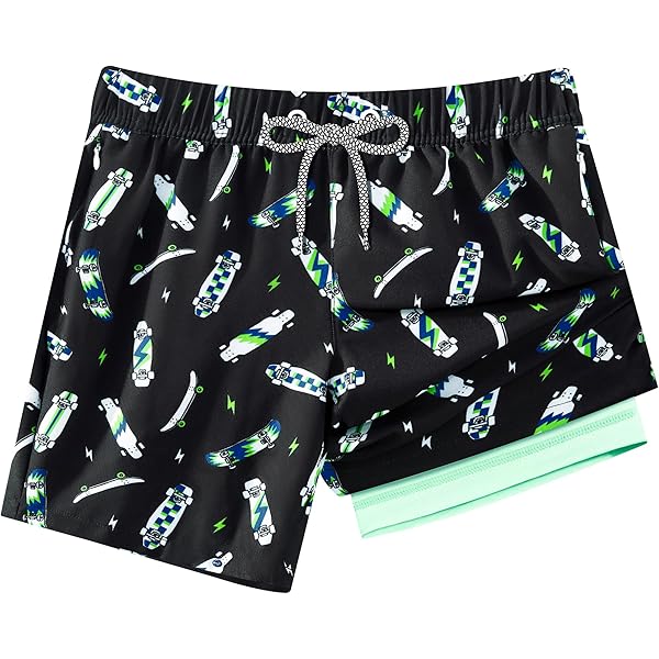 Westwolf Men's Swim Trunks 5.5 Inch Bathing Suits For Men 2 In 1 Board