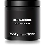 Ultra High Strength Glutathione Capsules - 1000mg Concentrated Formula - 98%+ Highly Purified and Highly Bioavailable - Non-G