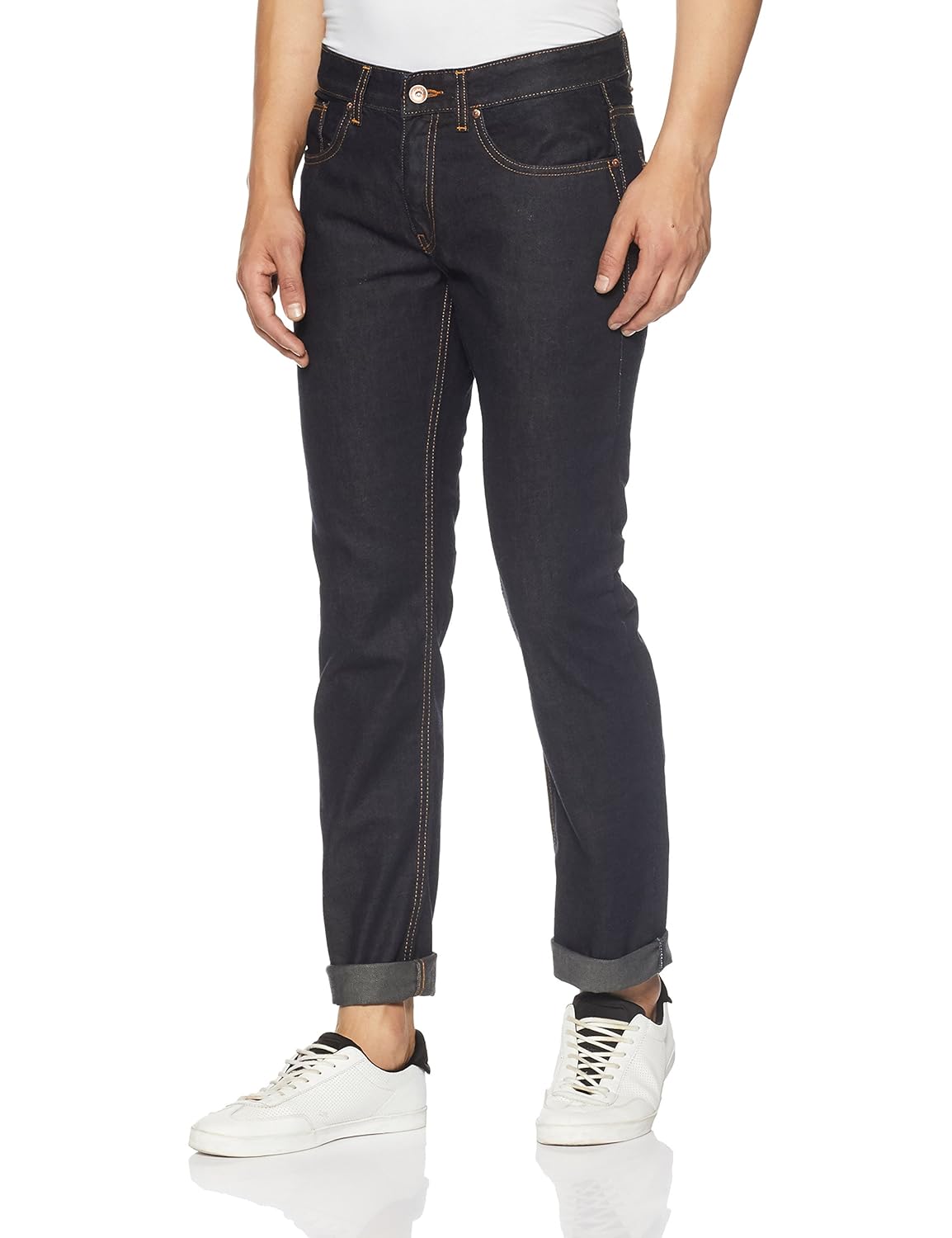 symbol amazon brand men's relaxed fit jeans