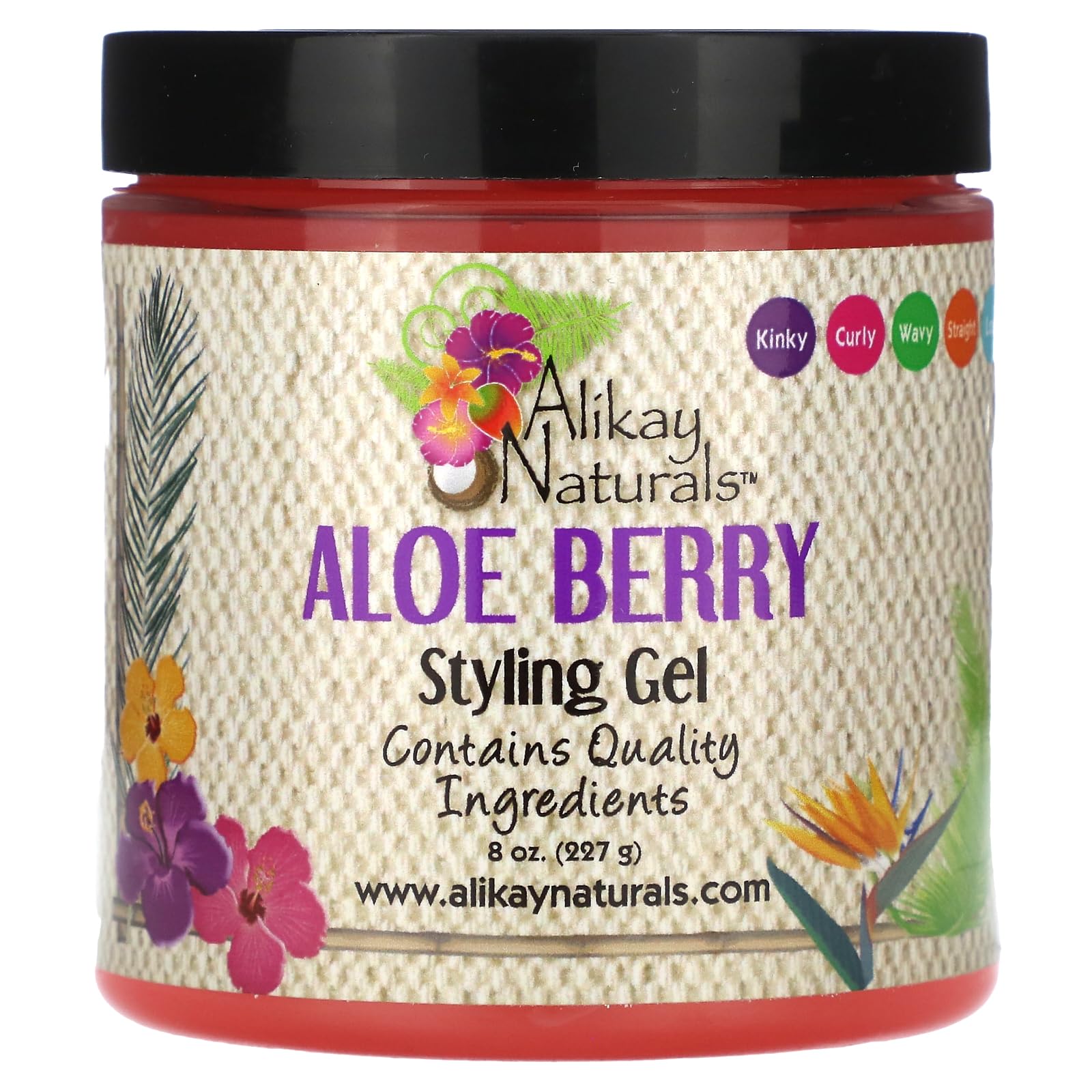 Alikay Naturals - Aloe Berry Styling Gel 8oz by Alikay Naturals