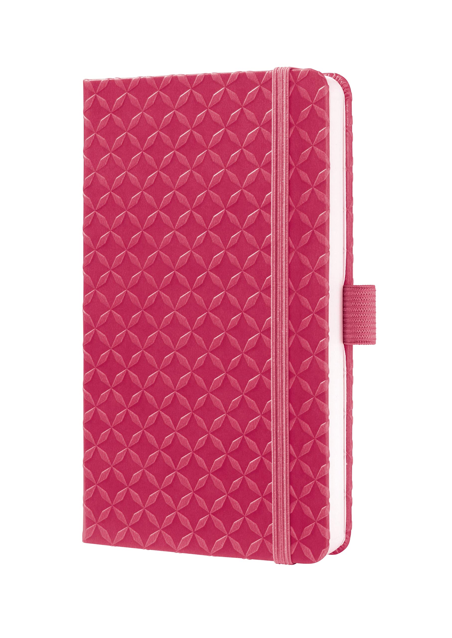 SIGEL JN104 Notebook Jolie, approx. A6, lined, hardcover, design fuchsia Pink