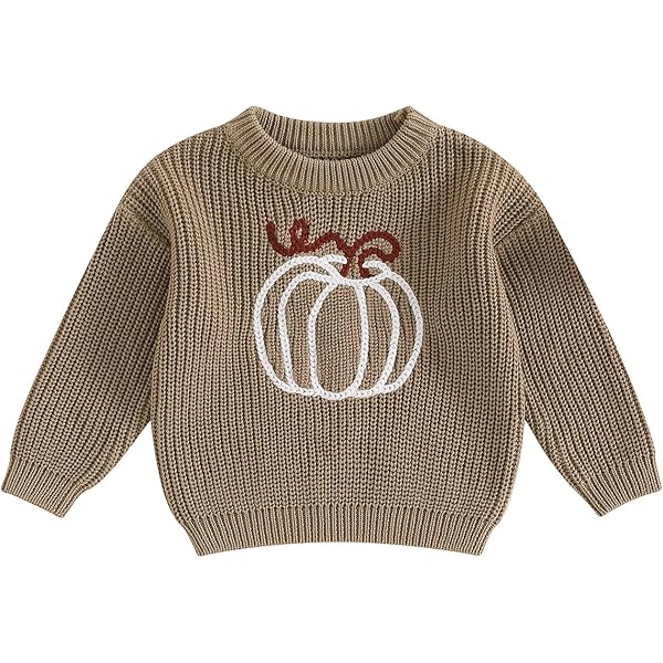 Amazon.com: Toddler Baby Girls Ribbed Knit Pullover Sweater