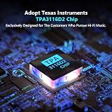 Fosi Audio V1.0B 2 Channel Amplifier Receiver 50W x 2 19V UK Power Supply view 4