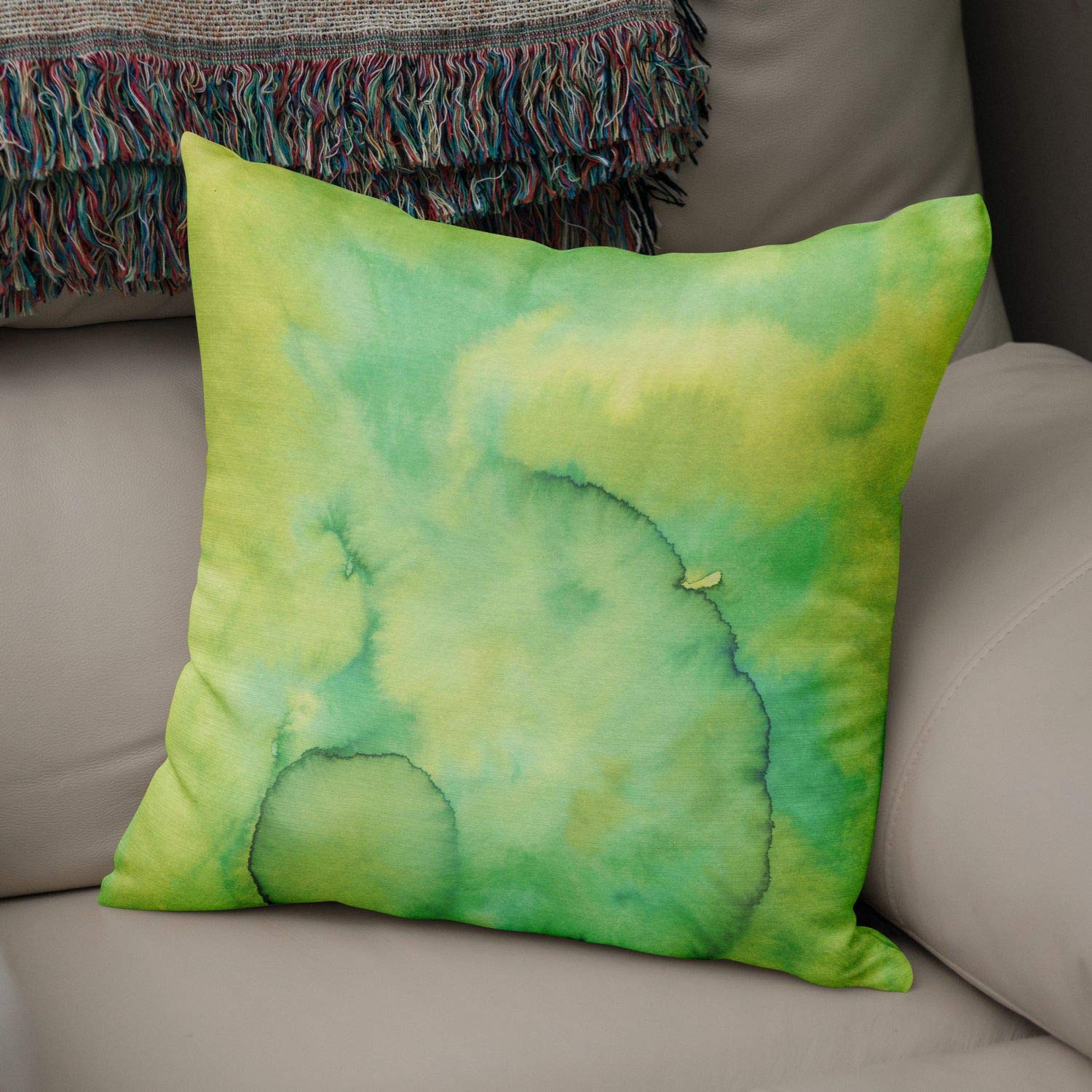 Bonamaison Decorative Cushion Cover, Polycotton, Multicolor, Standard