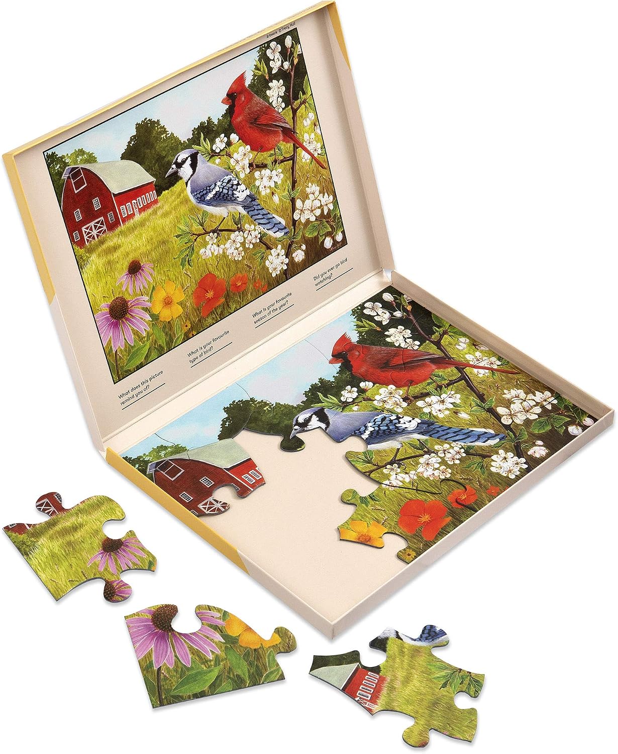 Relish 13 Piece Summer Birds Dementia Jigsaw Puzzle – Puzzles for