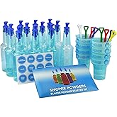 Snowie Ultimate Shaved Ice Party Pack - Snow Cone Syrups With Bottles, Cups and Snowie Shovels