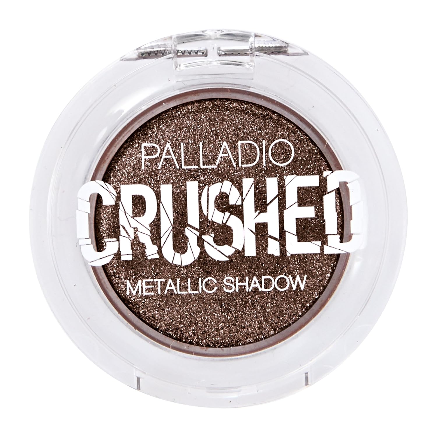 Palladio Crushed Metallic Eyeshadow, Parallax, Pressed Pigments for Highly Reflective Foil Finish, Cream Eyeshadow w/ No Creasing, Amazing Color Depth, Apply Glitter Eyeshadow with Eyeshadow Brushes