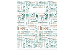 PRACTICON Tooth Talk Dental Giveaway Bags, 8" x 10", 100 Pack