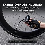 CYCPLUS Tiny Electric Bike Pump 100PSI Type-C Portable Award 2023 view 5