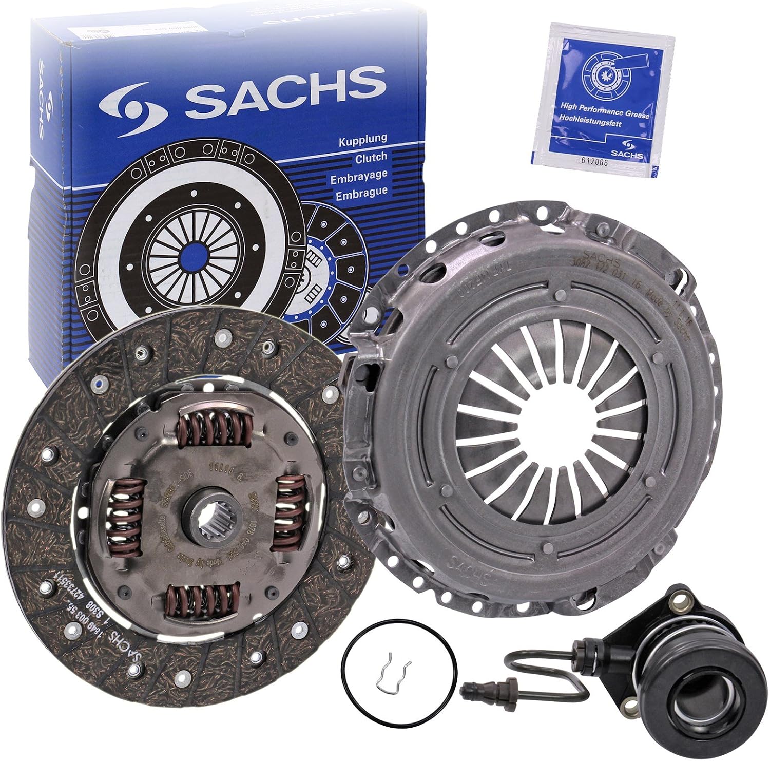 SACHS 3000 990 131 Clutch Kit for Vauxhall Corsa MK III (D) (S07) 2006-2014 and Other Vehicles