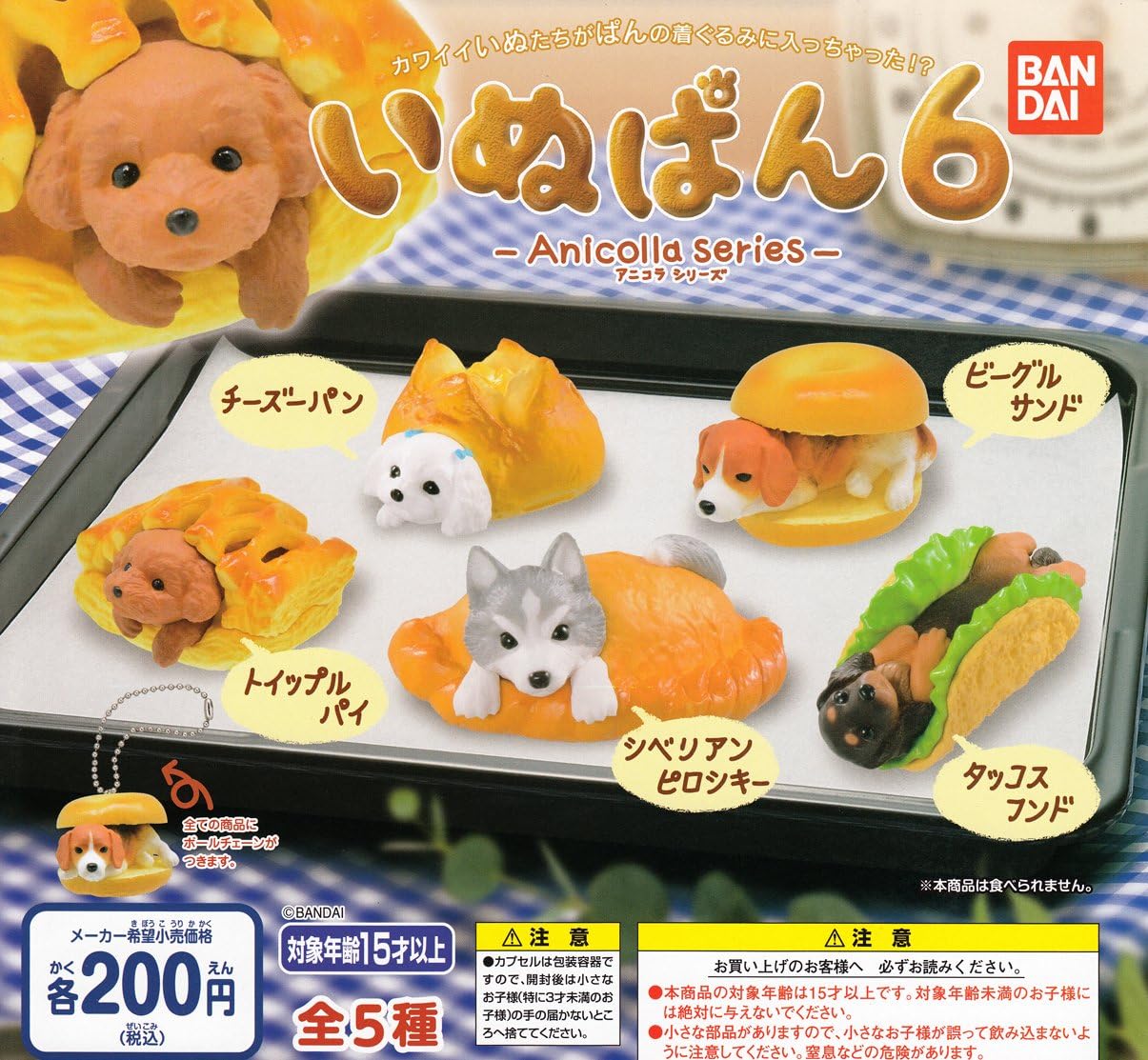 Amazon いぬぱん６ 全5種セット ガチャガチャ フィギュア ドール 通販