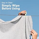 H&S 50m Steel Core Washing Line Rope PVC Cover Strong Durable Outdoor view 6