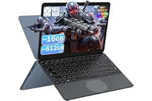 AocBook 2025 2-in-1 Touchscreen Laptop, 11” FHD IPS Display, Face ID N150, 16GB RAM, M.2 512GB SSD, 360° Flip, Portable Busin