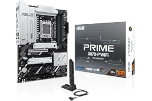 ASUS Prime X870-P WiFi AMD AM5 X870 ATX Motherboard 14+2+1 80A DrMOS Power Stages, DDR5, PCIe 5.0, PCIe 5.0 x16, Q-Release, 4