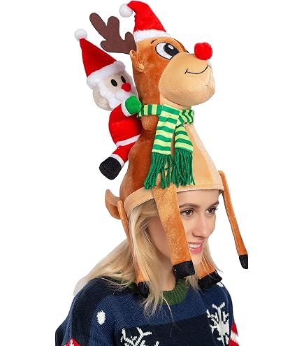 Chapeau Rigolo En Forme De Dinde - Bonnet De Noël/Thanksgiving Adulte - Déguisement Festif Et Cadeau Secret Santa