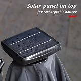 PURPLE LEAF 3x3M Grey Cantilever Parasol LED Solar Lights Crank Tilt Patio view 9