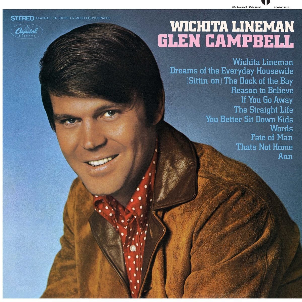 Glen Campbell Wichita Lineman [LP] Music