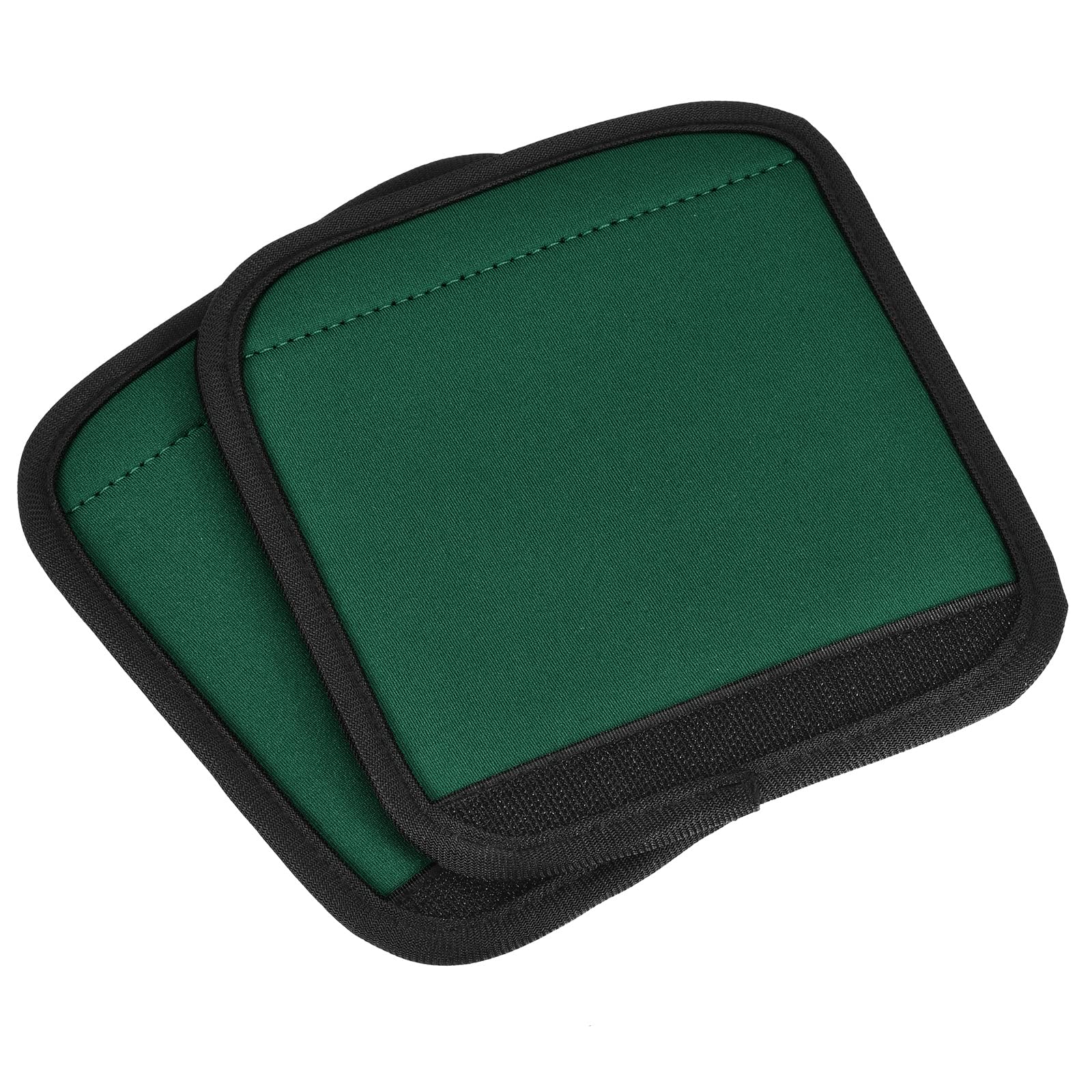 PATIKIL Luggage Handle Grips, 2 Pack Identifier Suitcase Wrap Accessories for Travel Bag Baggage, Green