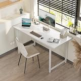 ODK 120x48 cm Desk White Small Home Office Computer Table view 2