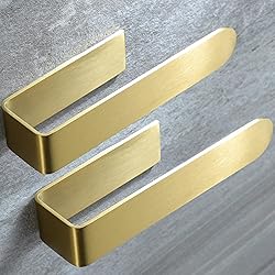 Taozun Adhesive Towel Rack/Hand Towel Holder, Gold