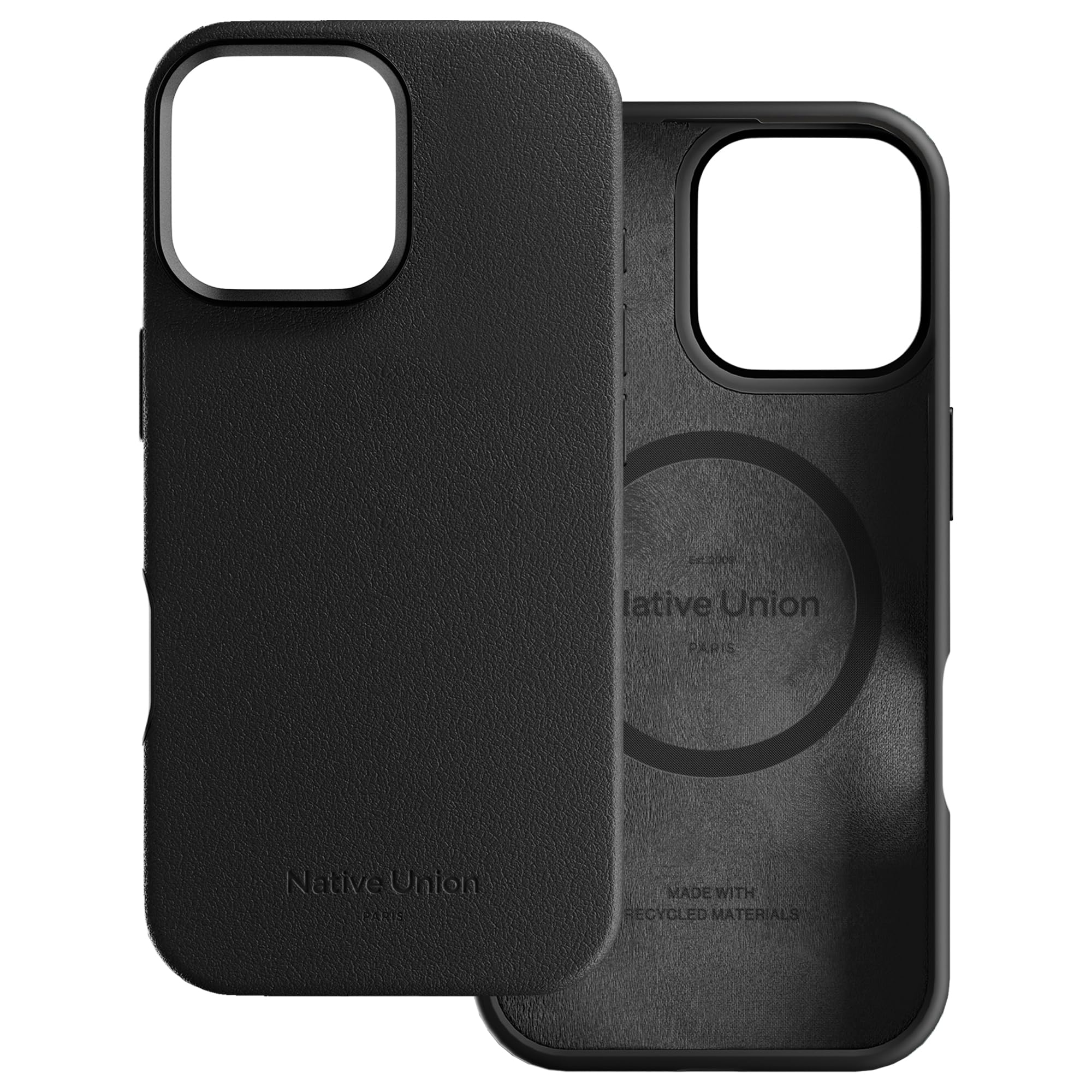 Native Union Active Case – MagSafe Compatible with Built-in Magnets – Rugged Design – Recycled Materials – Ultra-Durable Drop Protection up to 10ft / 3m for iPhone 16 Pro Max (Black)