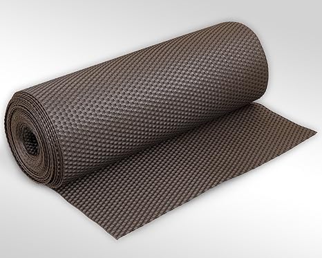 Haga® PE-Rattan Terrassen Balkon- Sichtschutz dunkelbraun 0,9m breit (Meterware)