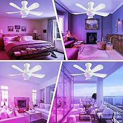 NKPU 36inch Ceiling Fans with Lights and Remote/App