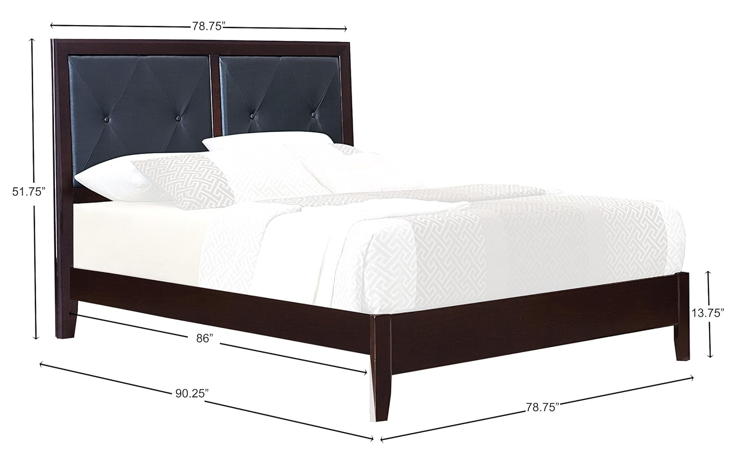 Best Mission Style Cal King Headboard