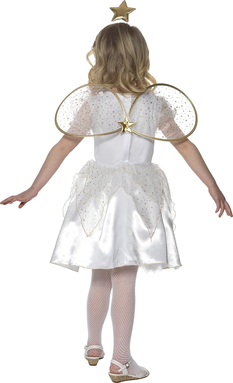 Smiffys Star Fairy Costume, White, M - Age 7-9 Years, M - 7-9 Years - Image 4