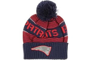 OUTERSTUFF NFL Youth Boys "Magna Reflective" Cuffed Knit Hat with Pom