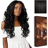 Sensationnel Bare Lace 13X6 Wigs - Unit 15 Lacefrontal Glueless Synthetic 180 Degree Preplucked Hairline (1B OFFBLACK)