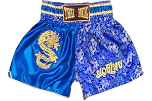 SIAMKICK Retro Muay Thai Shorts for Men Women Boxing Kickboxing High Grade MMA Fight Clothing Training Workout Trunks