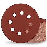 Szarint 100 PCS 320 Grit 5 Inch Sanding Discs, Hook