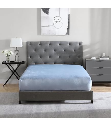 Sábana Bajera De Franela 100% Algodón Para Cama Individual Con Esquinas Elásticas | 90x200+20 Cm - 7 Colores