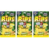 Rips Bites Pineapple 4 Ounce Bag, Pack Of 3, Bite-Size Licorice Pieces In Snack Mass Packaging