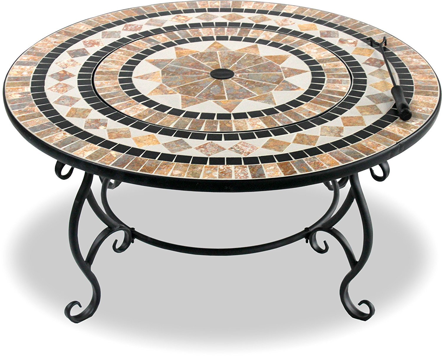 Centurion Supports Fireology Beluga Garden Heater Fire Pit Coffee