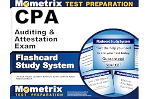 CPA Auditing & Attestation Exam Flashcard Study System: CPA Test Practice Questions & Review for the Certified Public Accountant Exam (Cards)