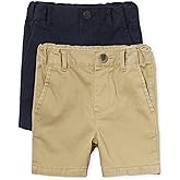 The Children's Place Baby-Boys and Toddler Stretch Chino Shorts