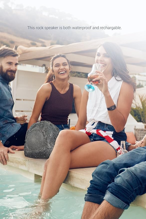 sharper image rock speaker