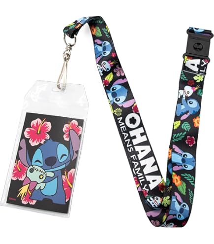 Amazon.com: Disney 85932 Stitch Lanyard Novelty and