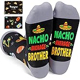 HAPPYPOP Novelty Family Gifts - Gifts for Son Uncle Papa Nephew, Funny Socks for Him