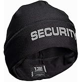 13FA Security Reflective Utility Beanie - USA Patriotic Gear - Stretch-Fit Poly-Spandex - Unisex Hi-Vis Hat