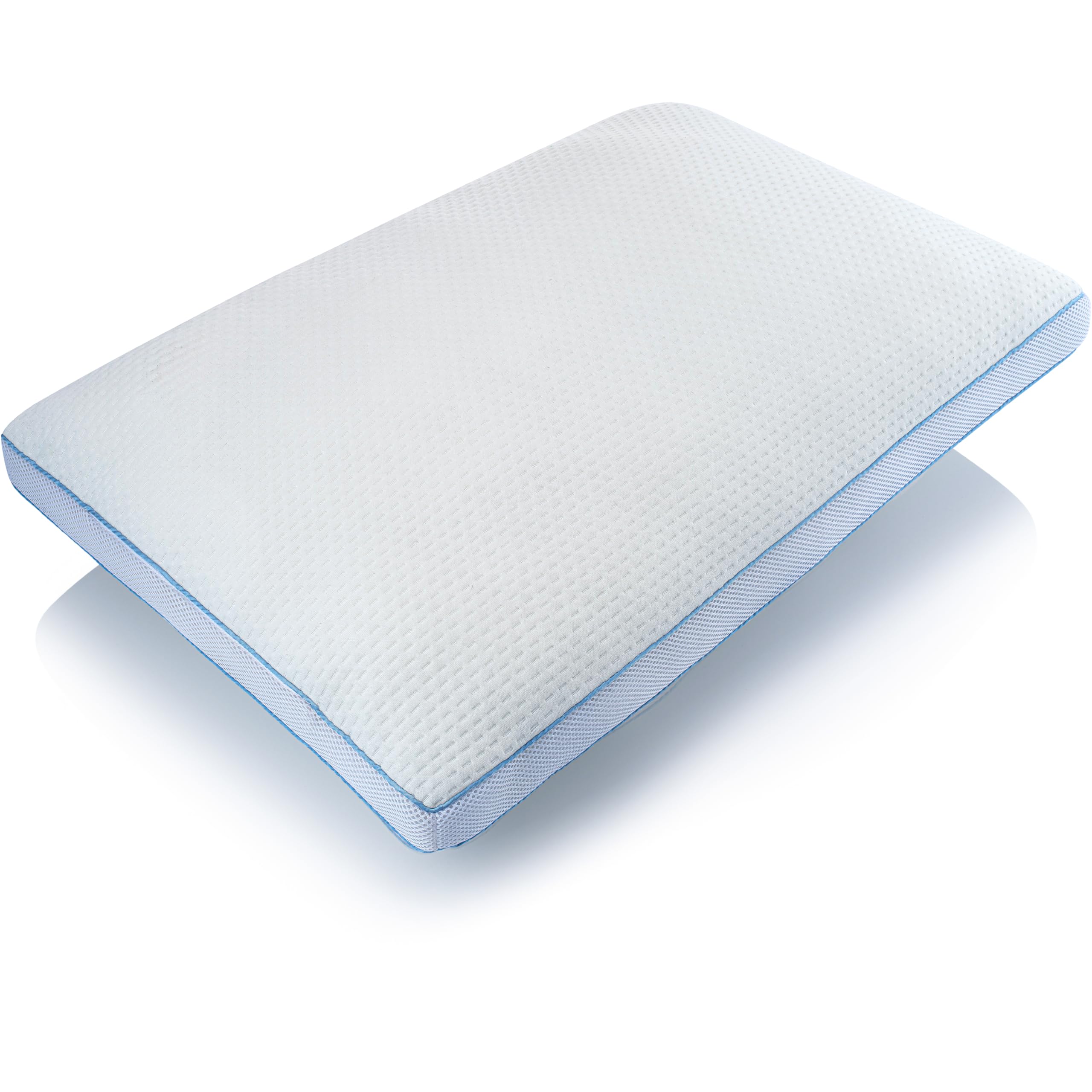 Martian Made CoolBreeze Cooling Pillow, Standard 50x75 cm, Hypoallergenic, Blended Shredded Memory Foam and Microfibre Fill