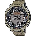 Casio Pro Trek Tough Solar Environmentally Friendly Bio-Based Resin Digital Watch